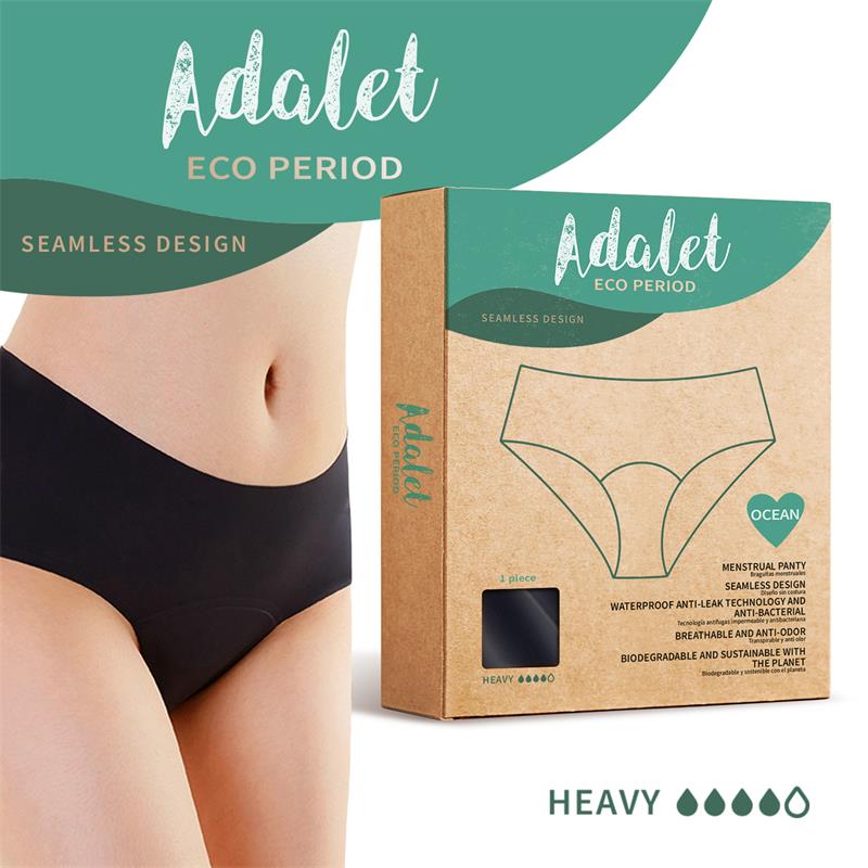 Bragas Menstruales Adalet Ocean - Absorción Pesada 🌊 (Talla XL - Últimas Unidades en Liquidación)