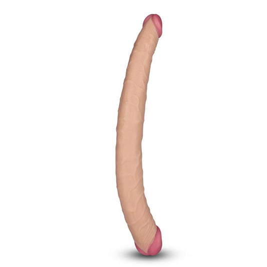 Dildo Realista Extra Largo de PVC – 41 cm | Suave y Flexible | Liquidación