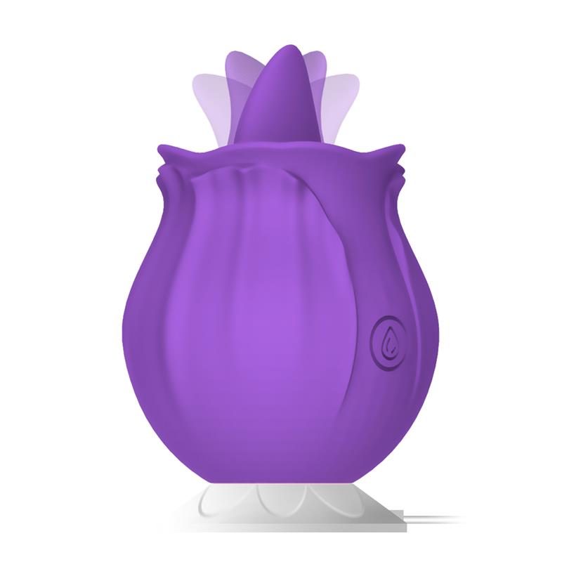 Lengua Vibradora USB Recargable PURPLEROSE