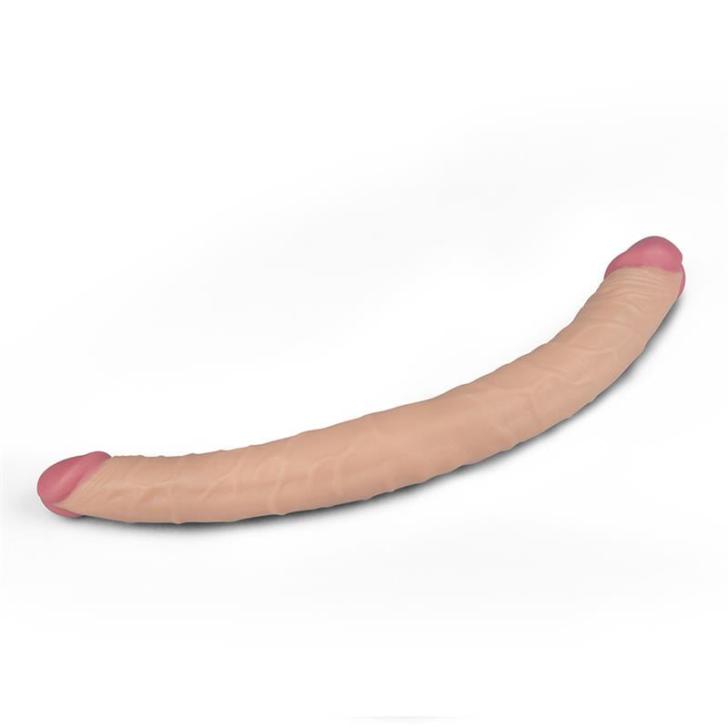 Dildo Realista Extra Largo de PVC – 41 cm | Suave y Flexible | Liquidación