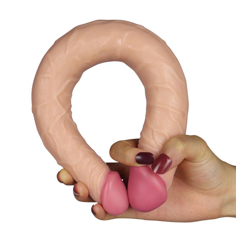 Dildo Realista Extra Largo de PVC – 41 cm | Suave y Flexible | Liquidación